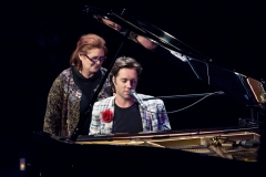 Rufus Wainwright and Carrie Fisher
