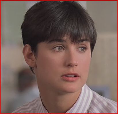 Demi moore in ghost the call to the los angeles fire department goes into