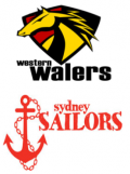 Western Walers and Sydney Sailors emblems