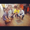 Hungry Kids of Hungry unveil plaque in Brunswick St Mall