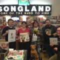 The staff of Songland Records prepare for Record Store Day with Paul Cashmere, Noise11, Photo