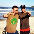 Serj Tankian and Tom Morello in New Zealand