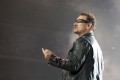 Bono, U2 perform at Etihad Stadium. Photo by Ros O'Gorman