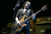 Motorhead singer and bassist Lemmy Kilmister. Photo by Ros O'Gorman