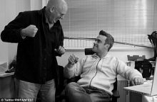 David Enthoven and Robbie Williams