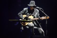 Rodriguez performs at the Plenary in Melbourne on Friday 25 November 2016. Photo by Ros O'Gorman