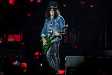 Guns N Roses perform at the MCG in Melbourne on Tuesday 14 February 2017. Guns N Roses are touring Australia on their Not In This Lifetime tour. Photo by Ros O'Gorman