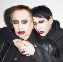 Hugh Warner and Marilyn Manson