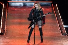 Madonna performs at Rod Laver Arena on Saturday 12 March 2016. This is the first show of the Australian leg of her world wide Rebel Heart Tour.