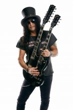 Slash, pictured with his 1966 EDS-1275 Doubleneck