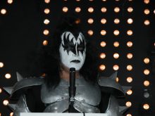 Gene Simmons of Kiss photo by Ros OGorman