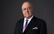 Russell Crowe as Roger Ailes in The Loudest Voice