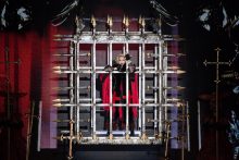 Madonna performs at Rod Laver Arena on Saturday 12 March 2016. This is the first show of the Australian leg of her world wide Rebel Heart Tour.