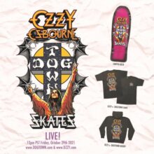 Ozzy Osbourne skateboard