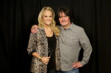 Carrie Underwood and Paul Cashmere photo by Ros O'Gorman