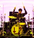 Clem Burke Blondie. Photo by Ros O'Gorman