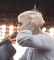Justin Bieber performs at Cockatoo Island photo by Ros O\'Gorman