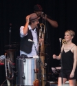 Sting and Paul Simon, A Day On The Green, photo by Ros OGorman