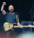 Sting and Paul Simon, A Day On The Green, photo by Ros OGorman