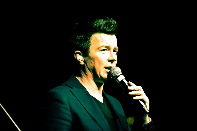 Rick Astley: Photo By Gerry Nicholls