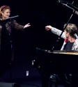 Carrie Fisher and Rufus Wainwright. Photo by Ros O'Gorman