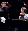 Carrie Fisher and Rufus Wainwright. Photo by Ros O'Gorman