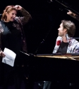 Carrie Fisher and Rufus Wainwright. Photo by Ros O'Gorman