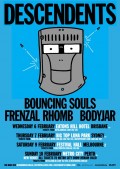 Descendents Aussie tour poster