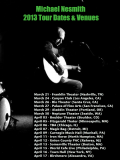 Nesmith 2013 tour