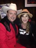 Cherry Bar owner James Young and Linda Blair at Cherry Bar Melbourne, Noise11, Photo