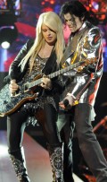 Orianthi with Michael Jackson