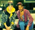 Justin Bieber and Kid Cudi in the studio Jan 2014