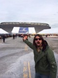 Dave Grohl at the Super Bowl