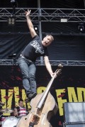 Scott Owen, The Living End, Soundwave, Melbourne, Photo, Ros O'Gorman