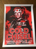 Cold Chisel Canberra poster
