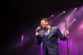 Tony Hadley of Spandau Ballet perform at Rod Laver Arena on Tuesday 19 May 2015, photo Ros O'Gorman