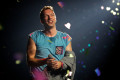 Chris Martin, Coldplay. Photo by Ros O'Gorman