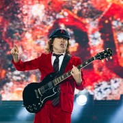 Angus Young AC/DC Etihad Stadium, Rock Or Bust World Tour. Photo by Ros O'Gorman