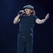 Brian Johnson AC/DC Etihad Stadium, Rock Or Bust World Tour. Photo by Ros O'Gorman