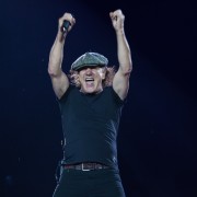 Brian Johnson AC/DC Etihad Stadium, Rock Or Bust World Tour. Photo by Ros O'Gorman