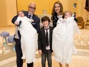 Rene Angelil Celine Dion and family
