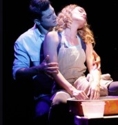 Rob Mills and Jemma Rixx in Ghost The Musical
