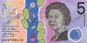 Australias new five dollar note