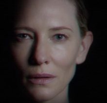 Cate Blanchett in Massive Attack The Spoils