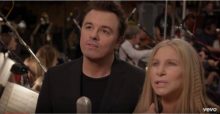 Seth MacFarlane and Barbra Streisand