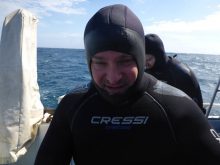 David Draiman shark diving