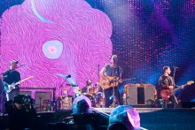 Coldplay perform at Etihad Stadium in Melbourne on Friday 9 December 2016. Photo by Ros O'Gorman