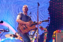 Coldplay perform at Etihad Stadium in Melbourne on Friday 9 December 2016. Photo by Ros O'Gorman