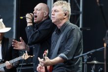 Peter Garrett and the Alter Egos perform at the Zoo Twilights Series Melbourne Zoo on Saturday 28 January 2017.