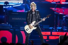 Guns N Roses perform at the MCG in Melbourne on Tuesday 14 February 2017. Guns N Roses are touring Australia on their Not In This Lifetime tour. Photo Ros O'Gorman